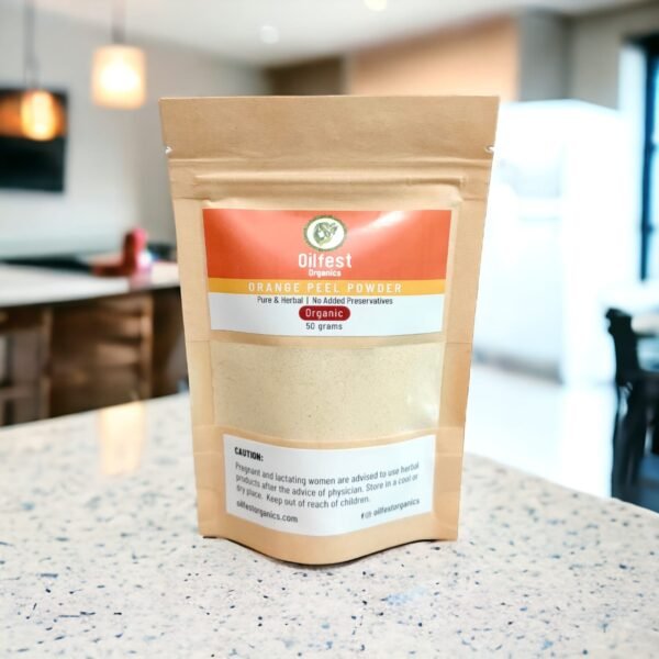 Orange peel powder